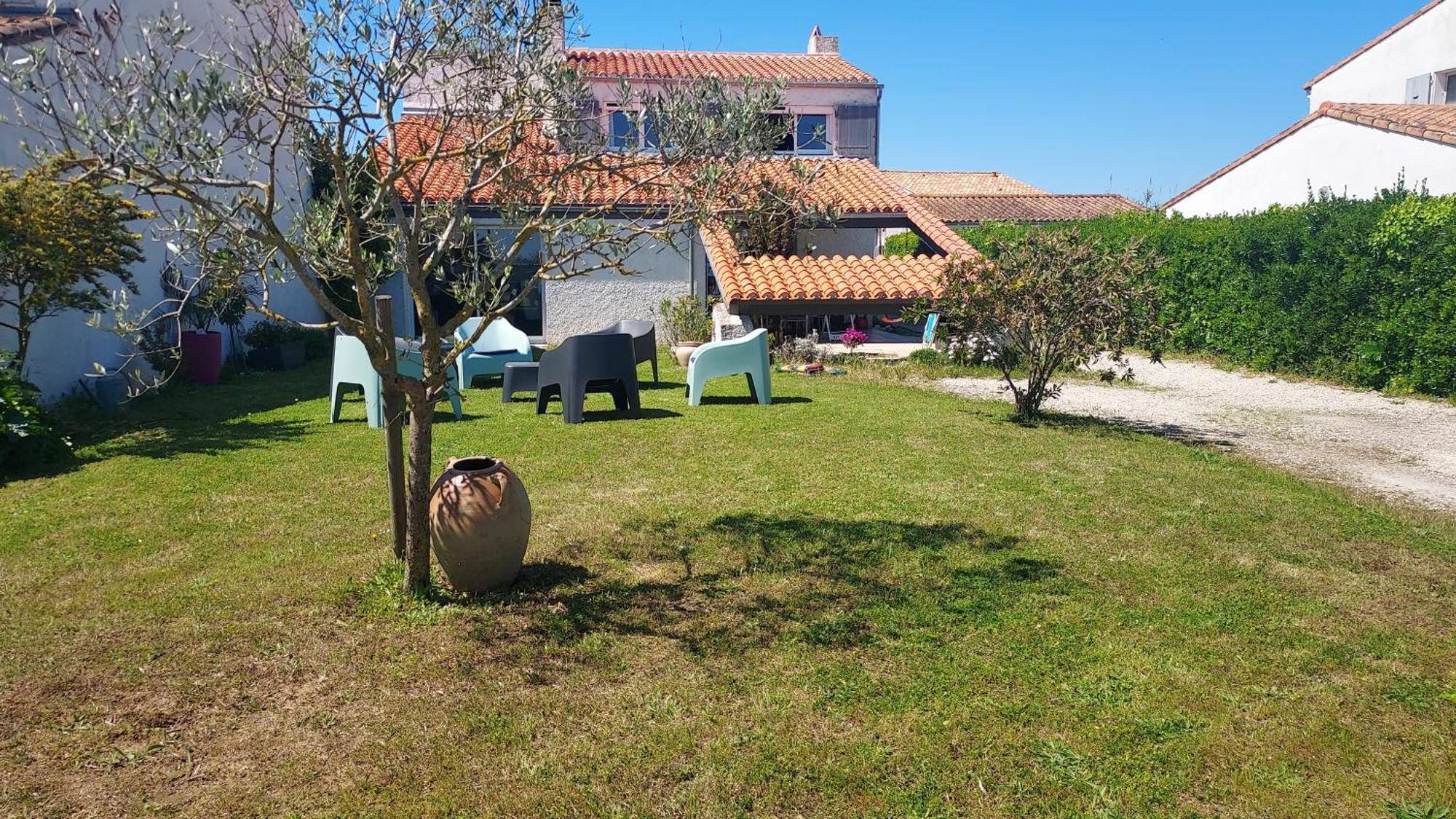 Maison Face A La Mer Rivedoux-Plage Exterior foto